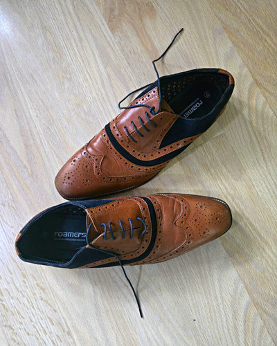 Roamers men brown - brown, leather