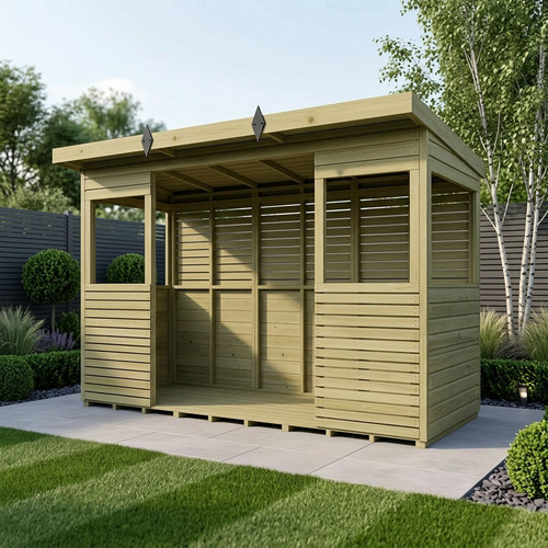 Bbq kitchen shelter - bbq/kitchen,