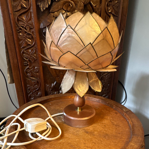 Lotus flower table lamp - lotus,
