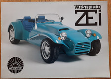 WESTFIELD ZEi sports car sales brochure from the UK. Rare catalogue / prospekt