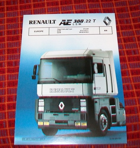 Renault 380 22t s - ae, l.s.w