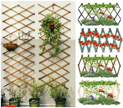 Expanding wooden trellis - expanding,