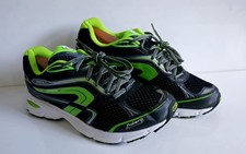Kalenji Kiprun SD Black Green 2012 Size 8.5 UK Mens Running Shoes Trainers