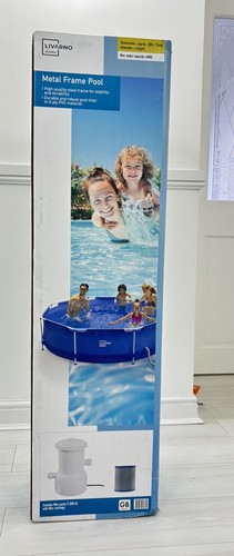 10ft metal frame swimming - 10ft,