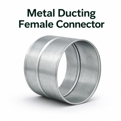 Metal ducting female connector - female,