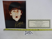 Ringo Starr signed 8x10