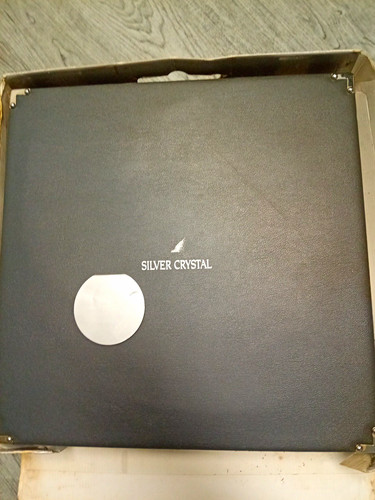 Swarovski silver crystal - silver,
