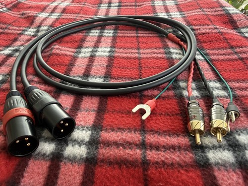 Turntable xlr 3pin preamp - xlr, to