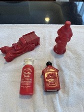 Avon Bottles Red Fire Fighter