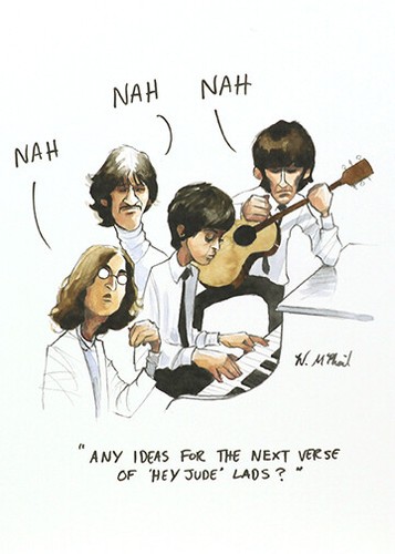 Funny the beatles next - next, verse