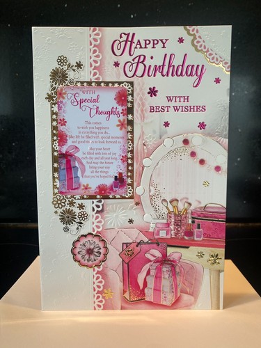 Birthday card with wallet - birthday,