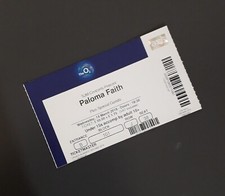 Paloma faith tickets unused - faith,