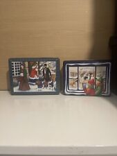 Vintage Christmas Biscuit Tins