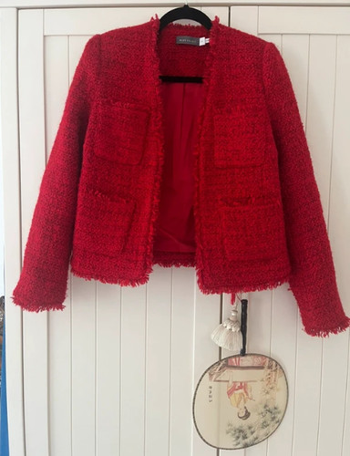 Mint velvet red tweed - mint, boucle