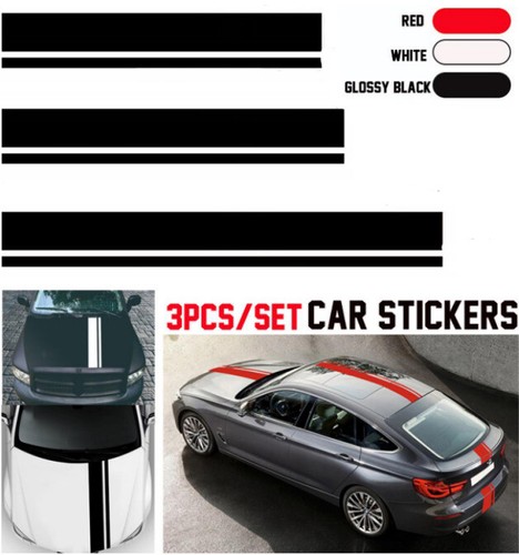Racing stripe graphics - stripe, vinyl