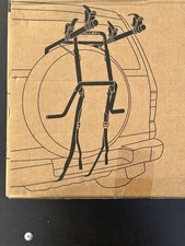 Allen Sports 302DN Deluxe 2-Bicycle Spare Tire Mounted Bike Rack 4x4 compatible 