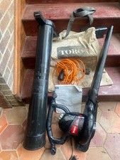 Toro Ultra Leaf Blower/Vacuum.  Mains electric corded. Little used. 