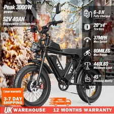 YVY E-Cross Bike 20" Fat Tire