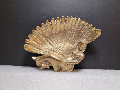 Vintage brass risque art - vintage,