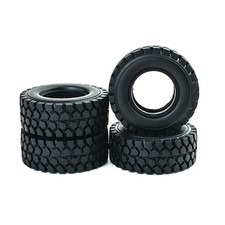 4Pack 1/24 RC Car 20mm Width Rubber Wheel Tires Tyres For Axial SCX24 Upgrade