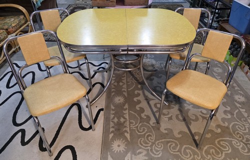 Mcm 1950s yellow - 1950s, formica