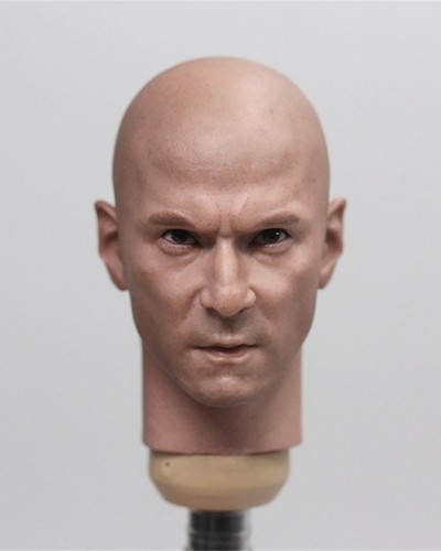 Bald tough guy head - 1/6,