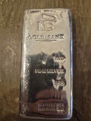 Goldbank 1kg silver 999 - goldbank, fine