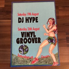 Planet Earth Rave Flyer 