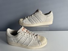 Adidas Originals Superstar II Grey Leather Low Top Trainers UK 6