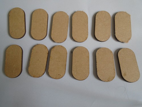 50x25mm wargame bases - , pill