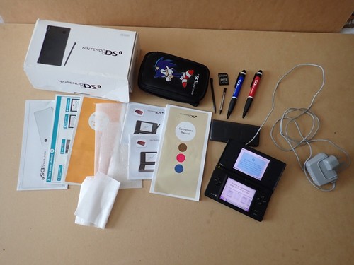 Black nintendo boxed with - boxed,