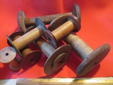 7 OLD VTG Industrial Wooden