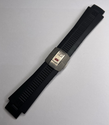 Perrelet black rubber - rubber, w/
