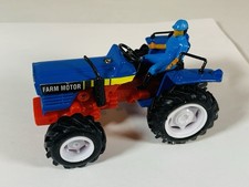 Farm Motor Toy Tractor Die Cast Vehicle w/ Farmer Figure Toy