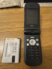 Genuine NEC e338 Mobile Flip Phone 3G- Untested 