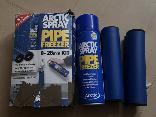 Arctic spray pipe freezer - spray,
