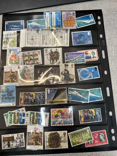 Selection british stamps - of,