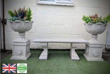 Concrete Bench Plinths and