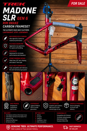 Trek madone slr carbon - slr, fibre