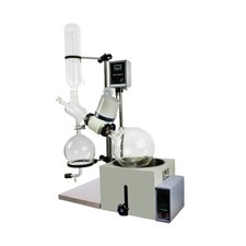 5L Rotary Evaporator Manual Lift Extraction Distiller Device Rotavapor 220V
