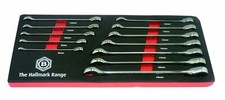 Britool Hallmark Ratcheting Spanner Set in Foam Holder 8mm - 19mm