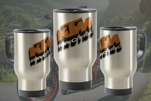 Ktm bike gift - 14oz, stainless