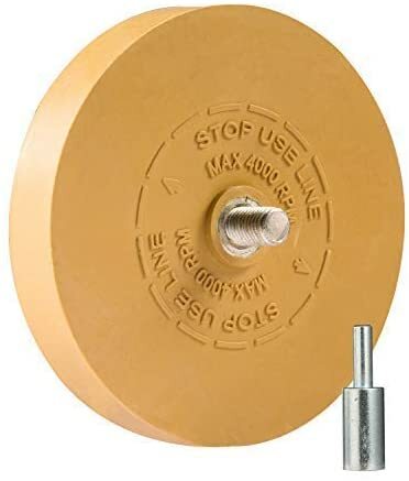 88mm rubber eraser caramel - rubber,