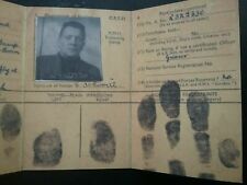 BRITISH SEAMAN'S IDENTITY CARD