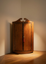 Large Antique Bow Fronted