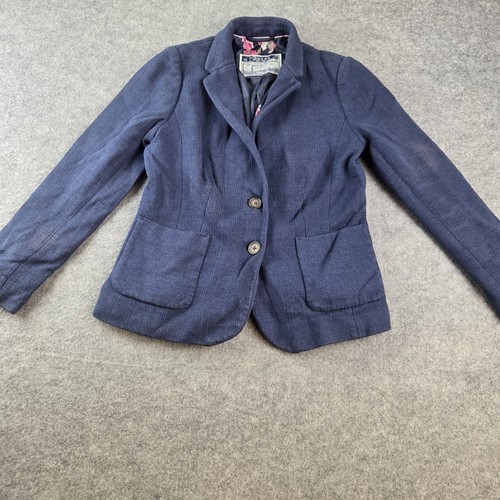 Joules navy blue herringbone - navy,