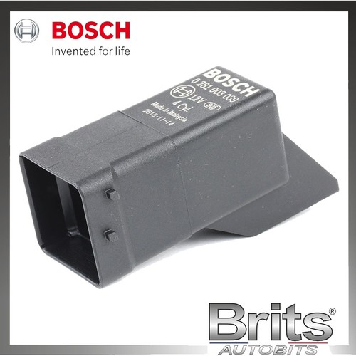 Bosch glow plug relay - plug,