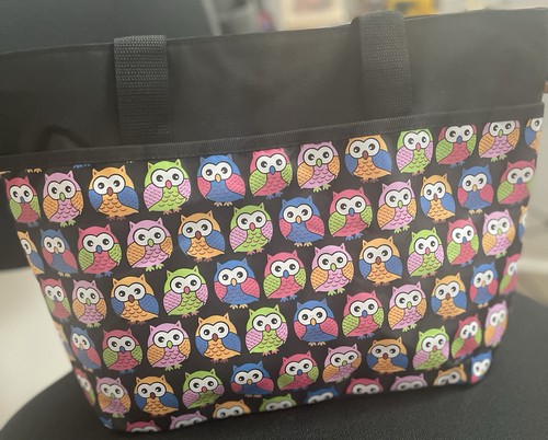 Foldable owl bag packable - owl,