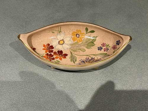 Vintage grays pottery footed - vintage,