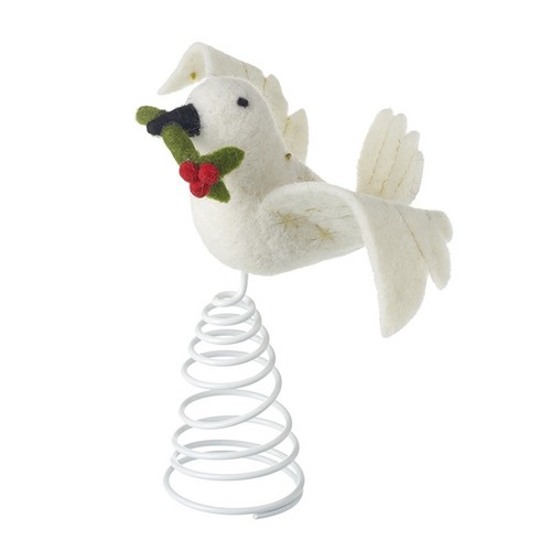 Felt dove with - dove,